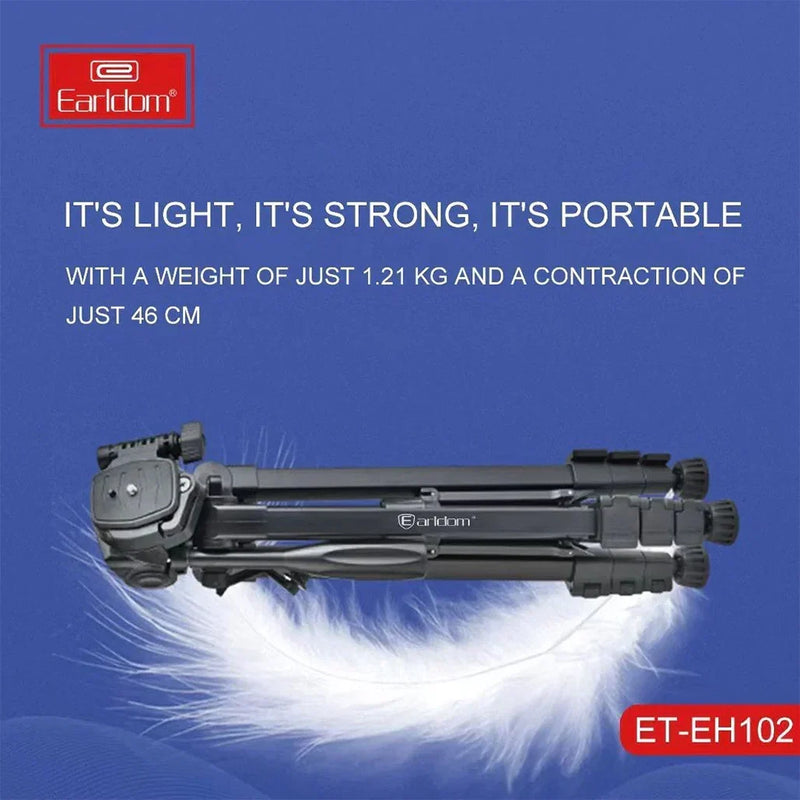 Tripod për kamerë Earldom EH102, 154cm