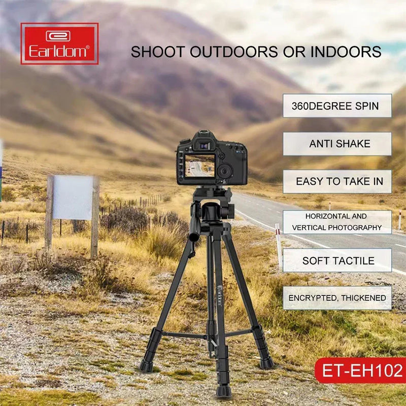 Tripod për kamerë Earldom EH102, 154cm