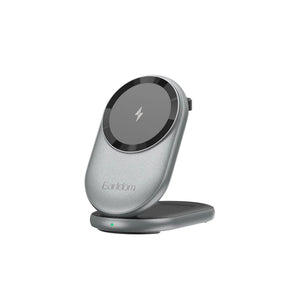 Stacion karikimi 3n1 Earldom WC78, 15W, Foldable Magnetic Wireless Charger