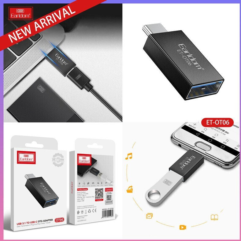 Adapter USB në Type-C, Earldom ET-OT06