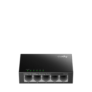 Cudy FS105 3.0, 5 Porta 10/100 Mbps, Desktop Dhe Montim Ne Mur