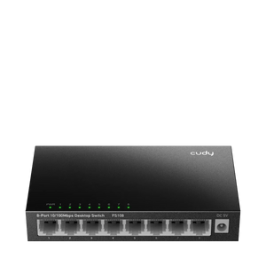 Cudy FS108 Desktop Switch, 8-Port, Metal
