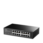 Gigabit Ethernet Switch Cudy GS1016 2.0 – 16-Port , Unmanaged, Metal, Rack/Desktop