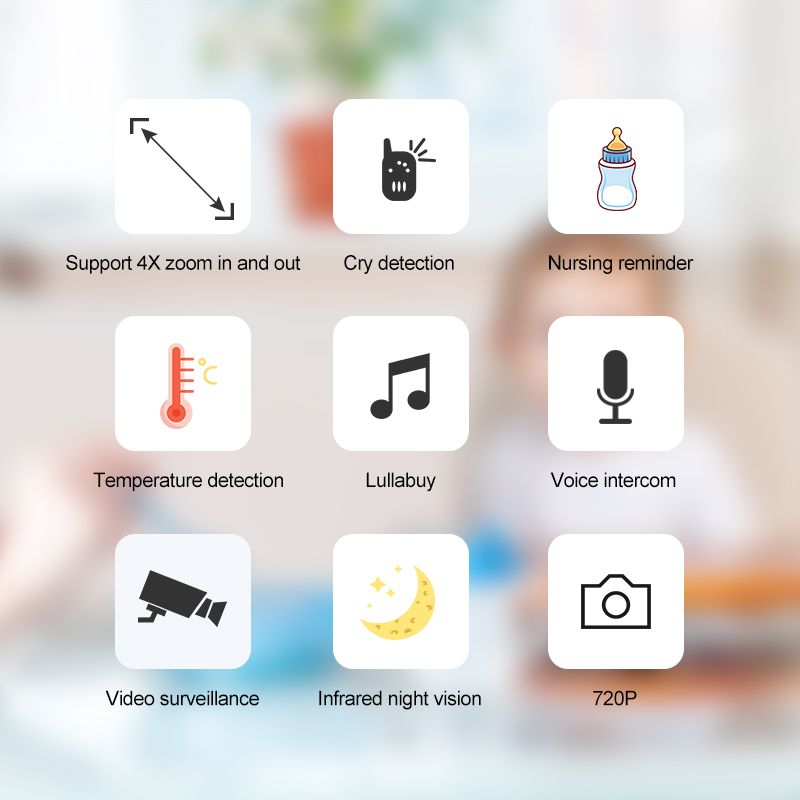 Baby Monitor 2, 8 Inch