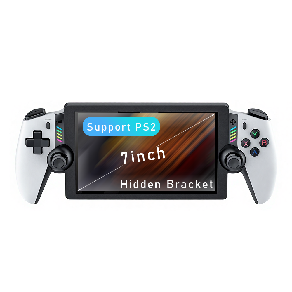 Konzolë portative M28 me emulator PS2, ekran 7″, 64GB, 20.000 lojëra