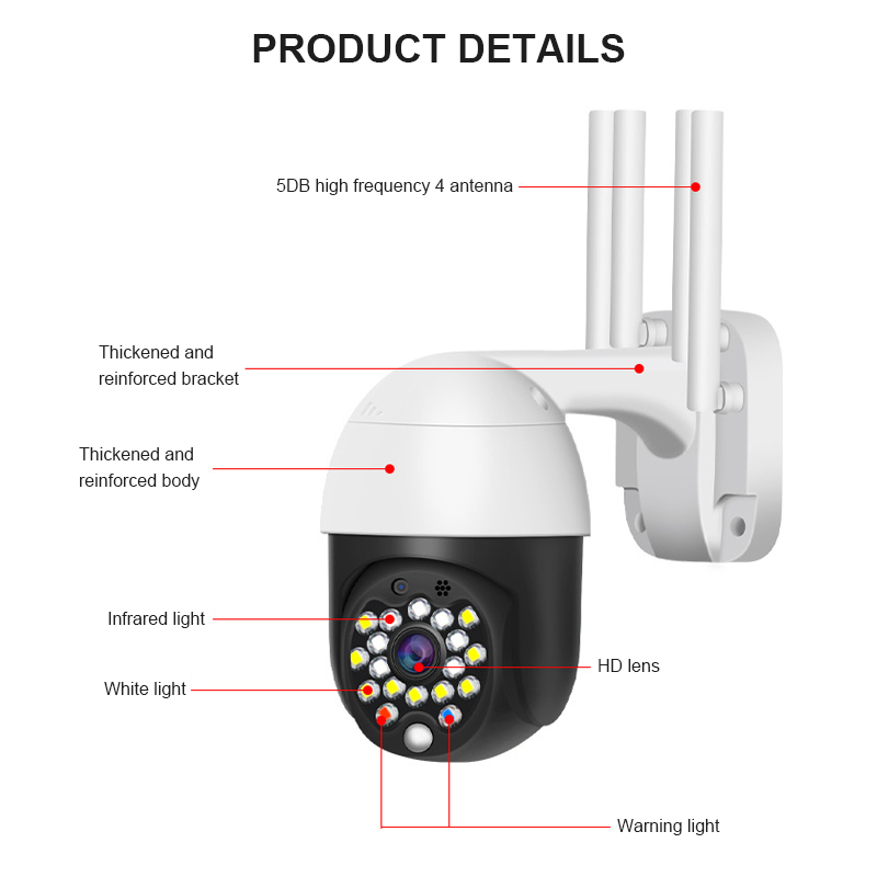 Kamere WiFi 3. 0MP C- P09- 18(EN)