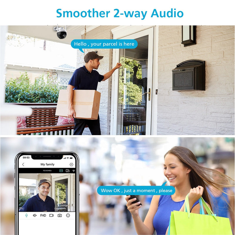 Kamere WiFi 4. 0MP SD124