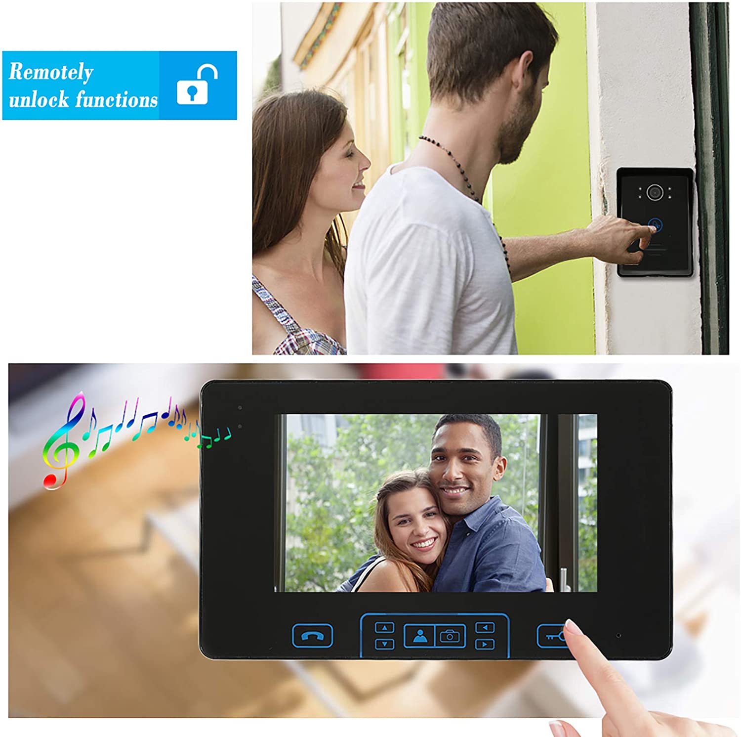 Zile e Mencur Wireless me Kamere 7 inch