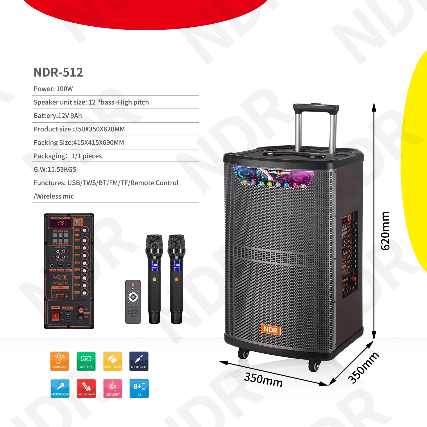 Speaker NDR- 512