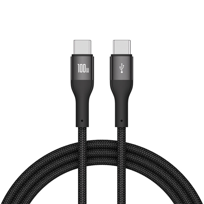 Kabllo Earldom EC-213C-C, Type-C në Type-C, 100W, 1m, fast charge