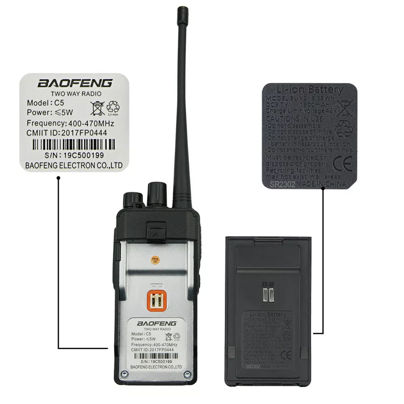 Radiomarres Professional Baofeng 999S Pro Set
