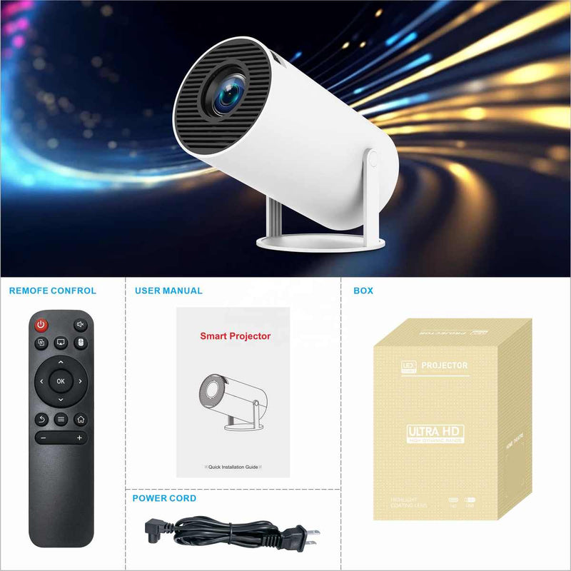 Mini Projektor HY300, 1080P HD