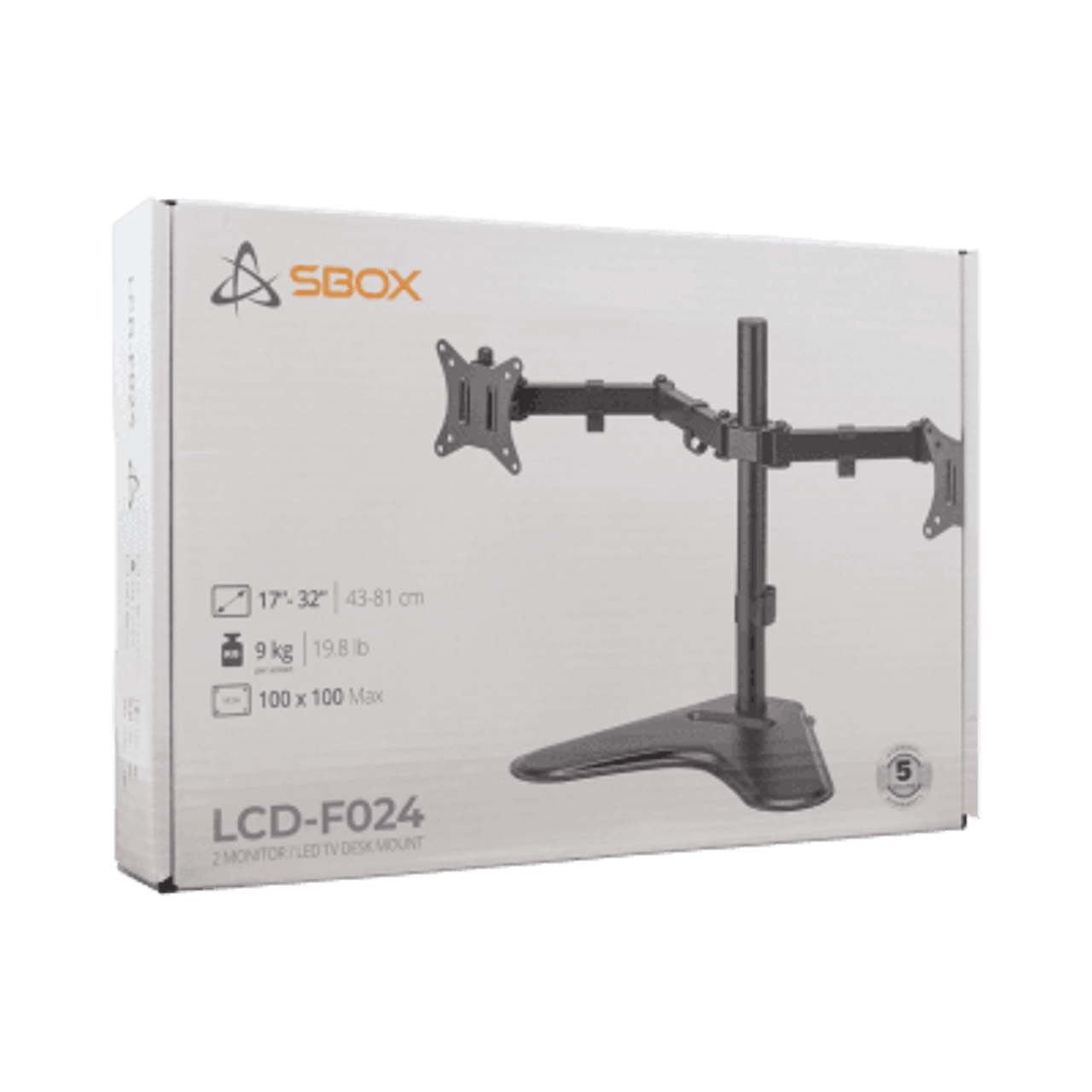 Mbajtese Monitorav Sbox LCD- F024