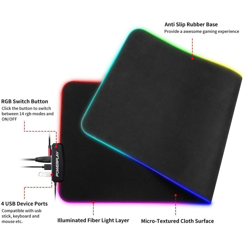 Mousepad USB RGB Chroma RS- 06