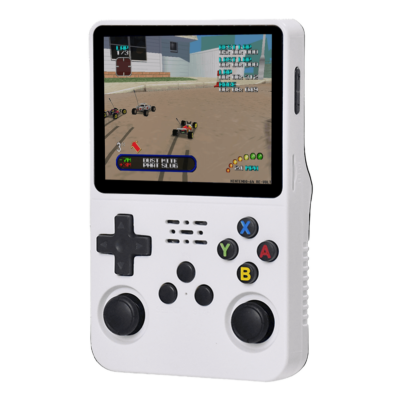 Konzolë portative R36S, 64GB, me 15.000 lojëra retro, 21 emulatorë : PS1,Game Boy,PSP...