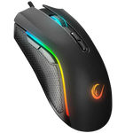Maus Gaming  Rampage SMX‑R44 V2 –Makro, 12800 DPI, RGB LED, 80M Klick, Huano Switch – I Zi