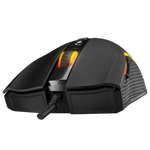 Maus Gaming  Rampage SMX‑R44 V2 –Makro, 12800 DPI, RGB LED, 80M Klick, Huano Switch – I Zi