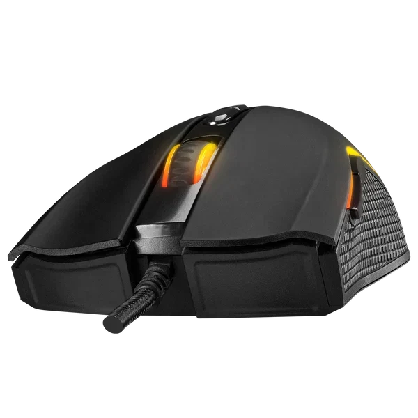 Maus Gaming  Rampage SMX‑R44 V2 –Makro, 12800 DPI, RGB LED, 80M Klick, Huano Switch – I Zi