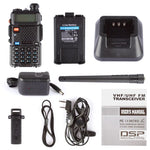 Radiolidhje Baofeng UV-5R, set 2 copë