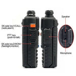 Radiolidhje Baofeng UV-5R, set 2 copë