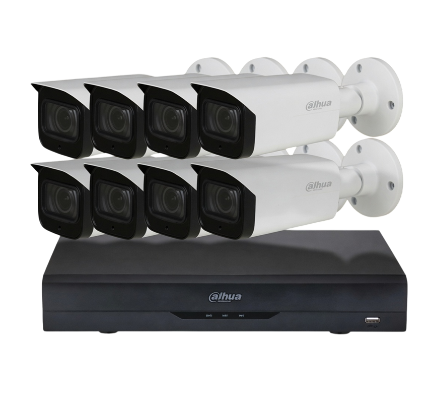 Kamere Sigurie Set DAHUA (8 COPE) 5. 0MP + XVR