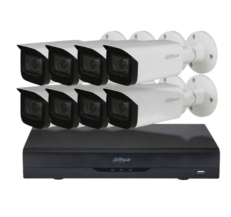Kamere Sigurie Set DAHUA (8 COPE) 5. 0MP + XVR