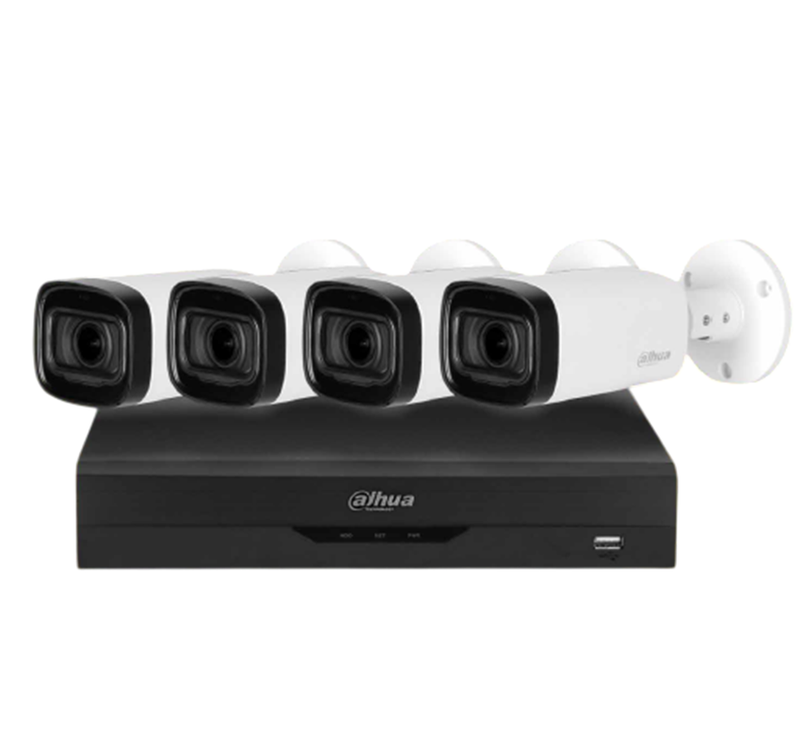 Kamere Sigurie Set DAHUA (4 COPE) 5. 0MP + XVR