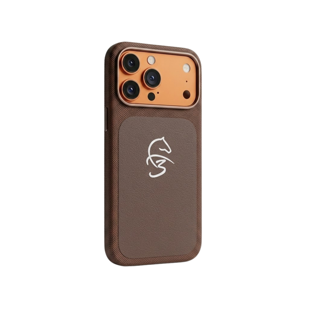 Premium Magnetic Leather Case per iPhone 17 Pro Max