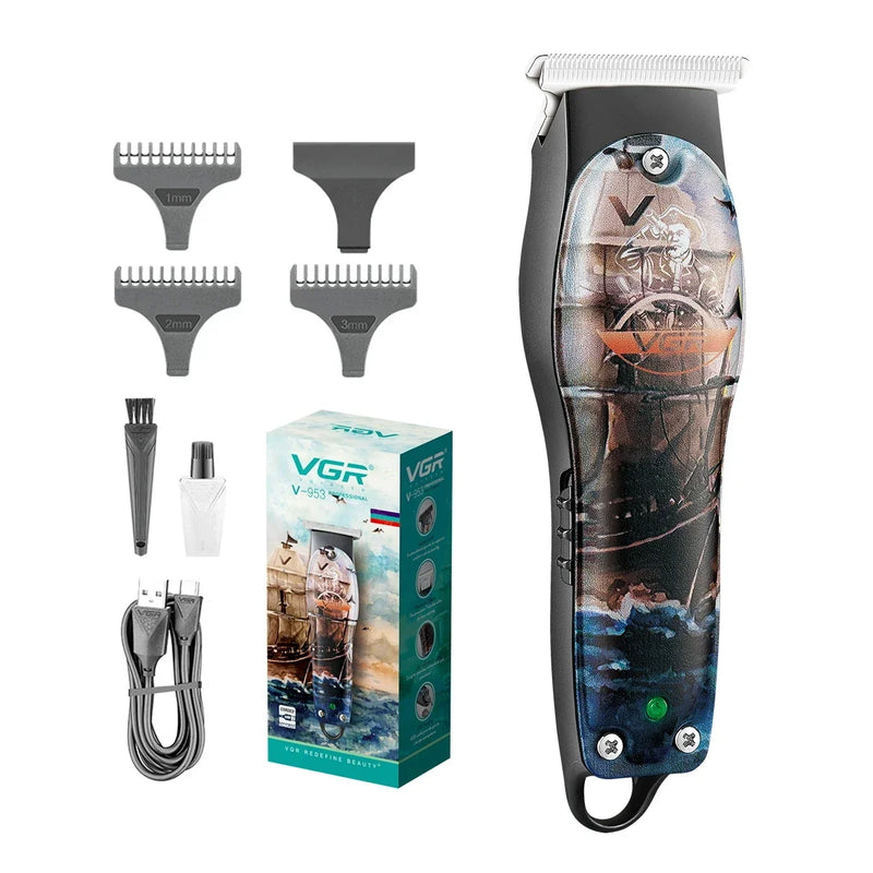 VGR Makine Rroje Mini Black- Beard Edition V- 953