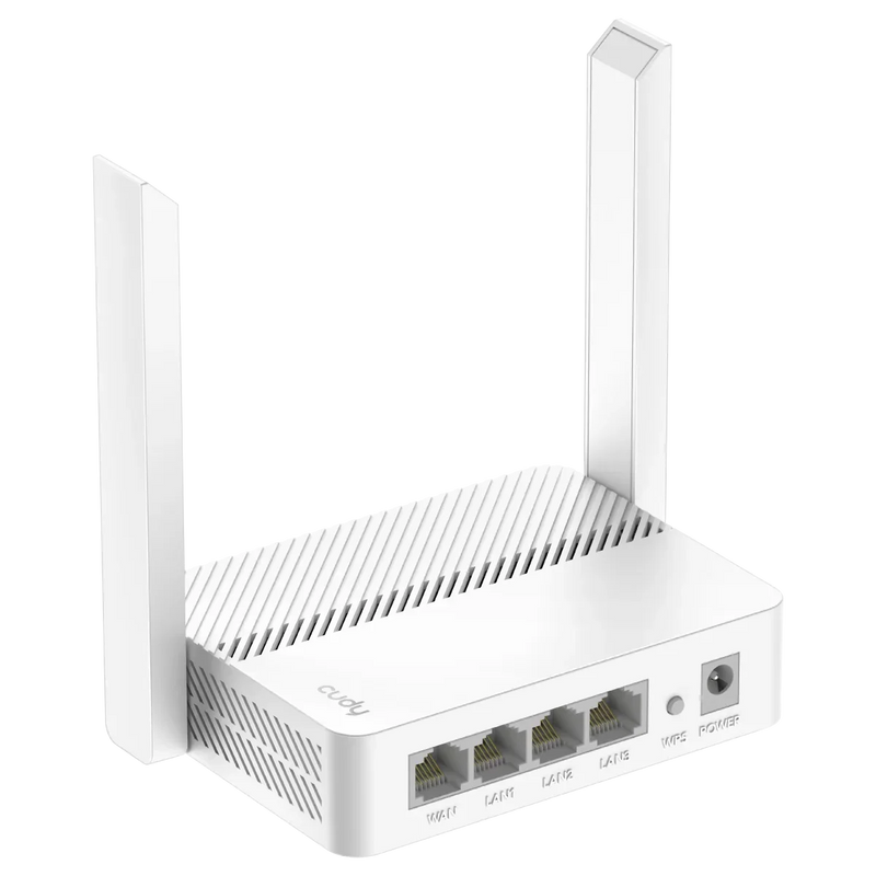 WiFi Router Cudy WR1200E, AC1200, Dual Band, VPN, 4x LAN, 40 Pajisje