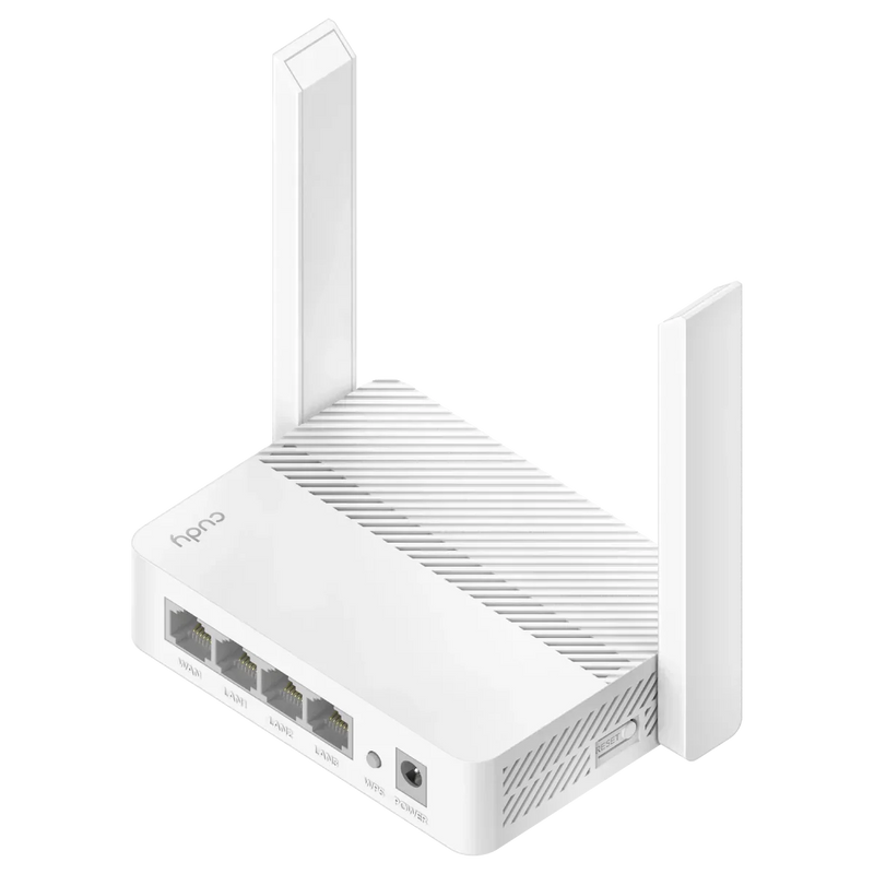 WiFi Router Cudy WR1200E, AC1200, Dual Band, VPN, 4x LAN, 40 Pajisje