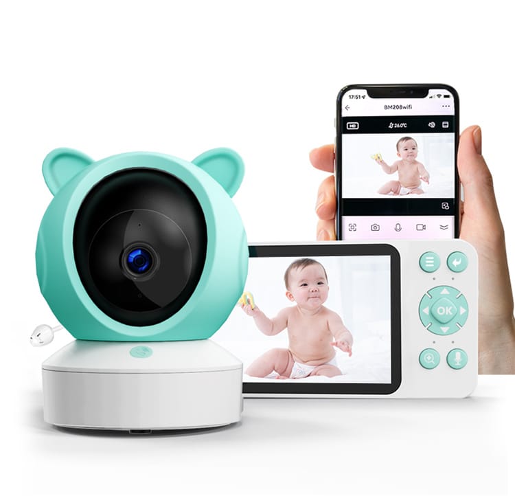 Baby Monitor me WiFi 5inch Blue