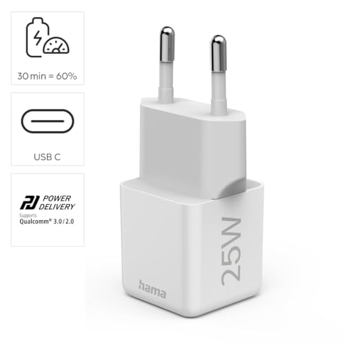 Adaper USB C to C 25W Hama W