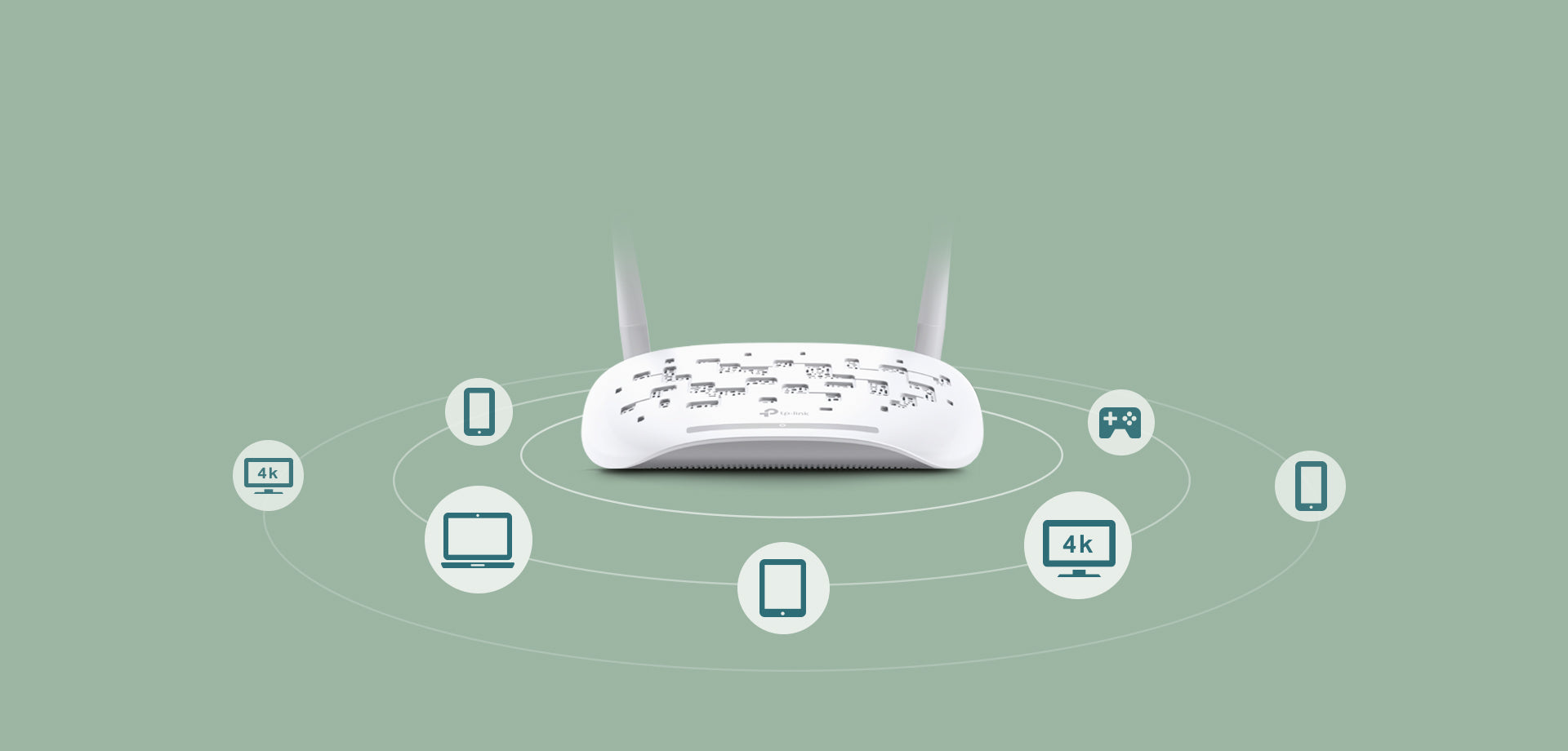 Router Tp- Link TD- W8961N