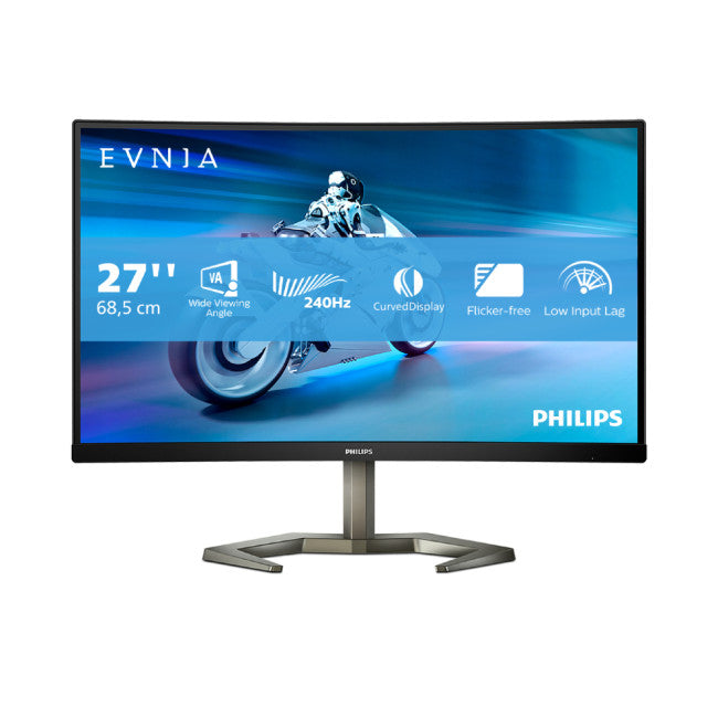 Monitor Philips 27M1C5200W, 27" Full HD Curved, 240Hz