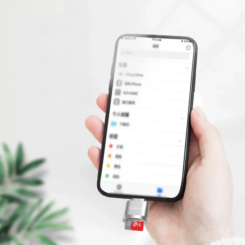 Earldom OT94L- Card Reader Lightning per iPhone