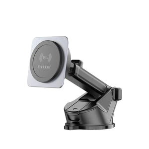 Mbajtës celulari dhe karikues wireless magnetik 15W, Earldom WC61