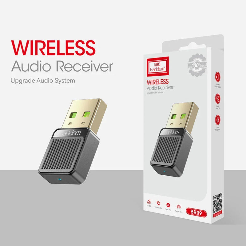 Audio marrës / transmetues për veturë USB, Earldom BR09