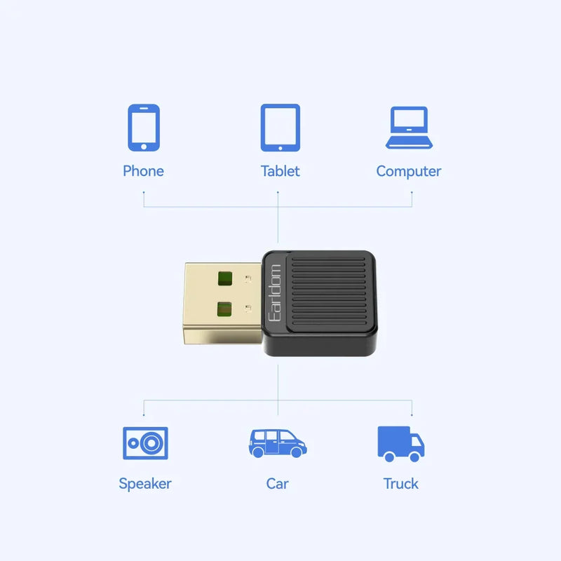 Audio marrës / transmetues për veturë USB, Earldom BR09