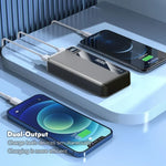 Powerbank Earldom PD57, 20000mAh, Fast Charging, me ekran LCD