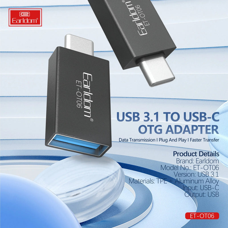 Adapter USB në Type-C, Earldom ET-OT06