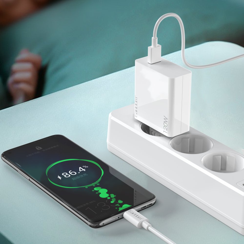 Adapter muri + kabllo Type-C Earldom EU48, 120W