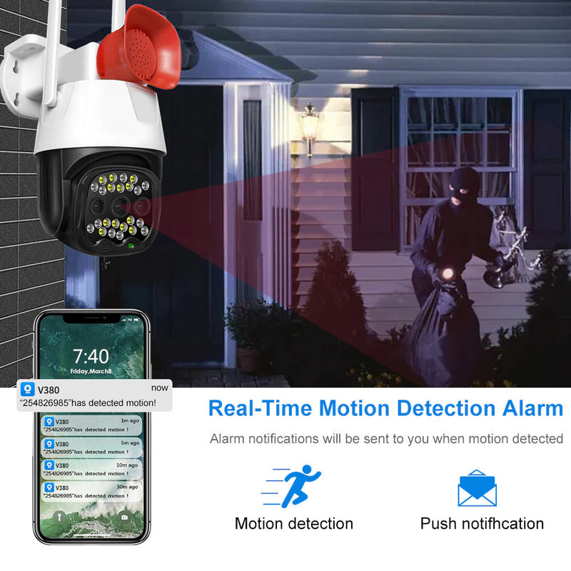 Kamere Wifi 4. 0MP me Sirene Alarm