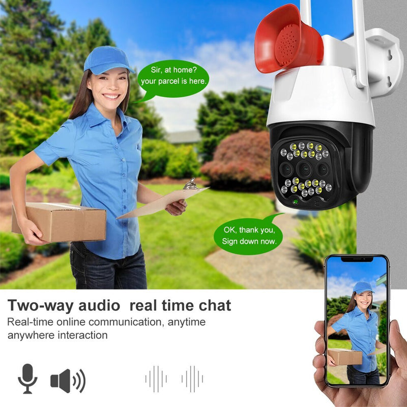 Kamere Wifi 4. 0MP me Sirene Alarm