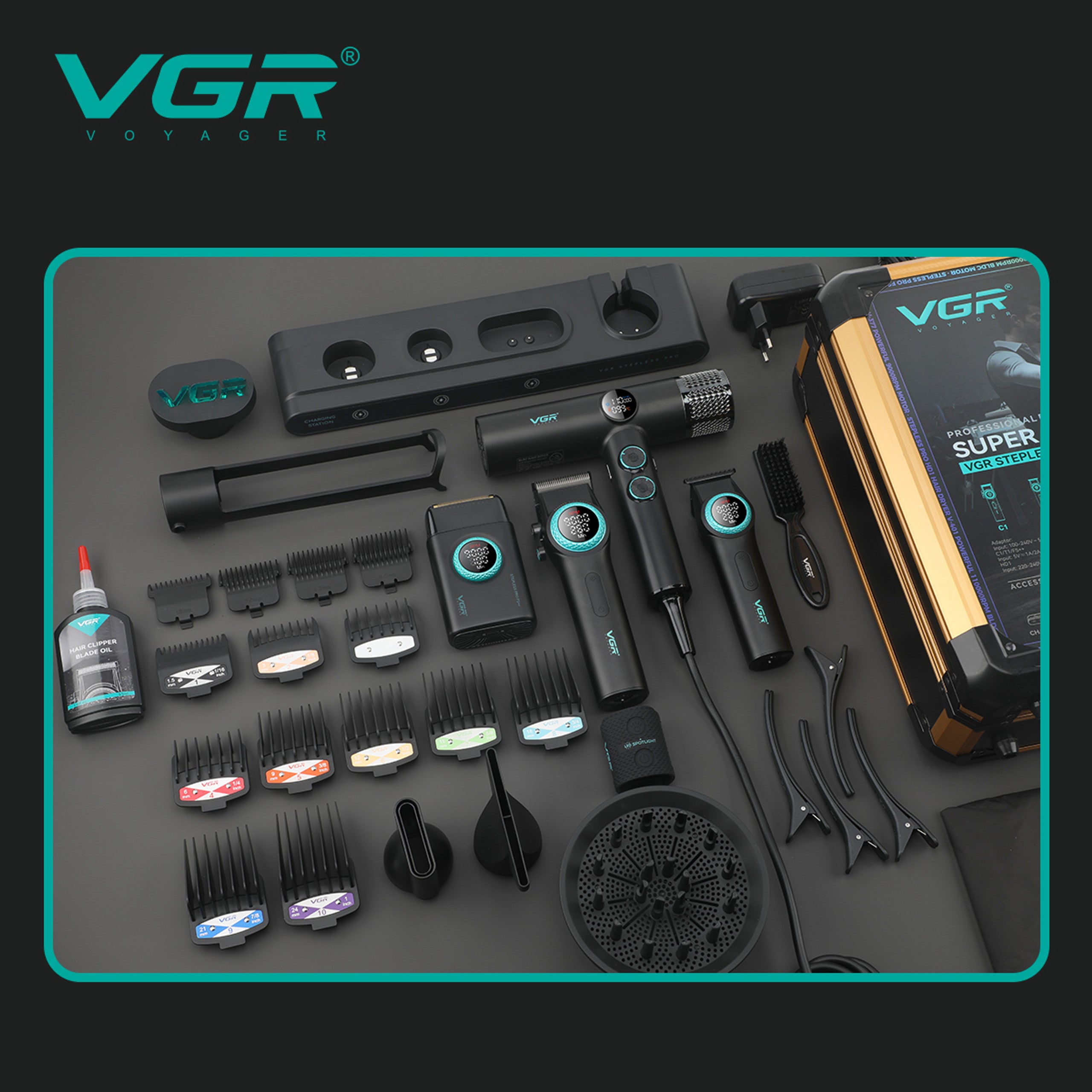 Set Profesional VGR Stepless 4n1