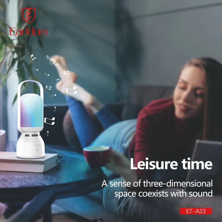 Altoparlant dhe Llambë LED RGB, 5W,  Earldom A33