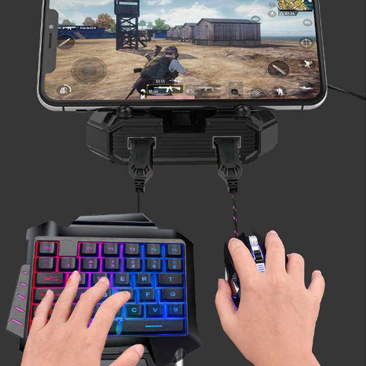 Tastierë + Maus GAMING për Smartphone KSNAKE G92 (Android)
