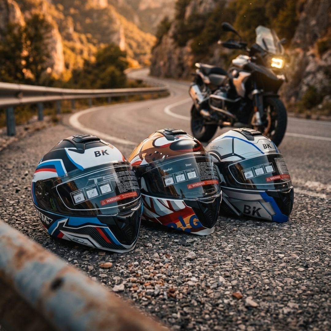 Helmete Motorri- BK