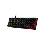 Tastierë Gaming Mekanike HyperX Alloy Origins 65 – Switch HyperX Aqua, Ngjyrë e Zezë