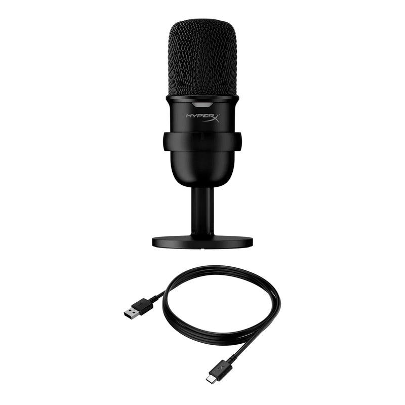Mikrofon Desktop HyperX SoloCast HMIS1X-XX-BK/G, USB, Cardioid, i Zi